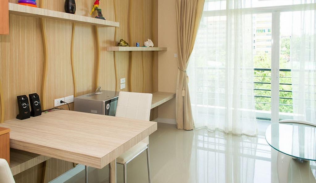 The Ocean Pearl Apartment Pattaya Bilik gambar